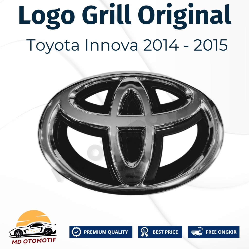 Logo Grill Innova Base Emblem 2014-2015 ORIGINAL Emblem Grill Innova 2014-2015 ORIGINAL