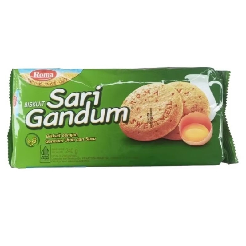 

Biskuit Sari Gandum 240g