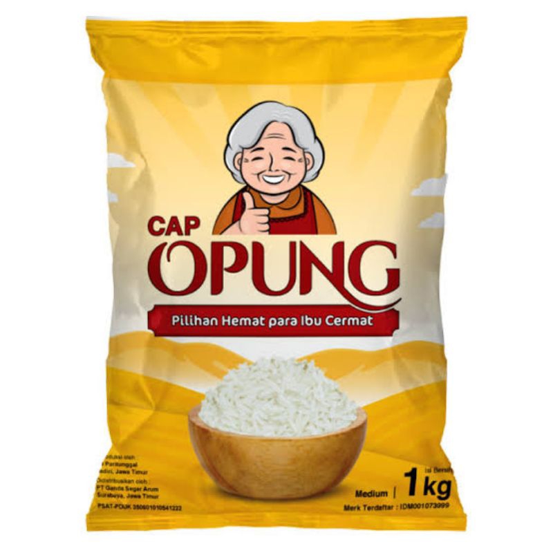 

BERAS OPUNG/ KEMASAN 1 KG ASLI