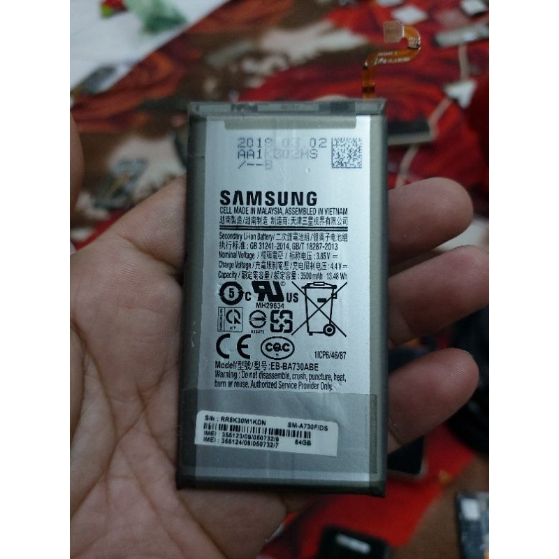 Batrei Ori Copotan Samsung A8 plus