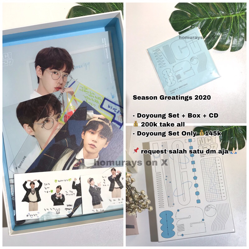 NCT 127 DOYOUNG SET SEASON GREETING SG 2020 Official (BACA DESKRIPSI)