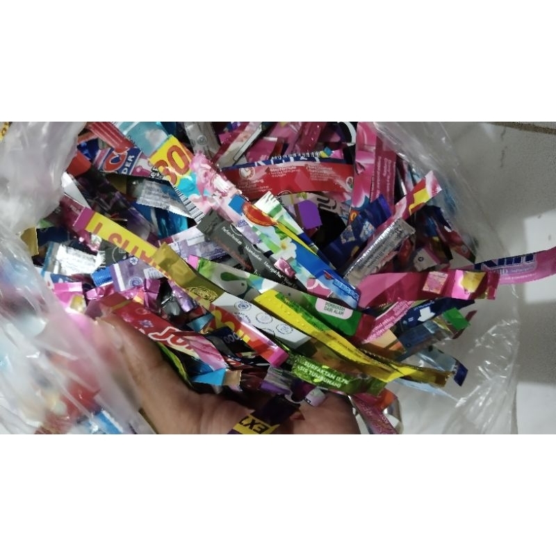 

cacah plastik untuk ecobrick 100gram