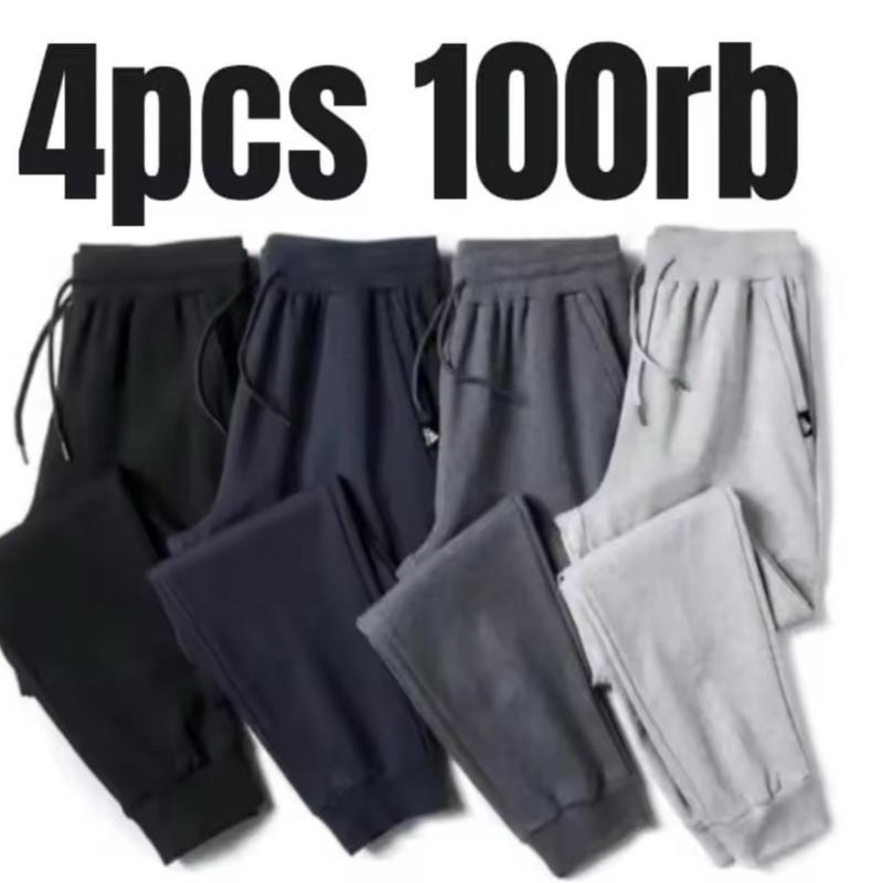 PAKET HEMAT 90RIBU DAPAT 4 PCS CELANA JOGGER POLOS BABYTERY CELANA PANJANG PRIA CELANA TRAINING OLAH