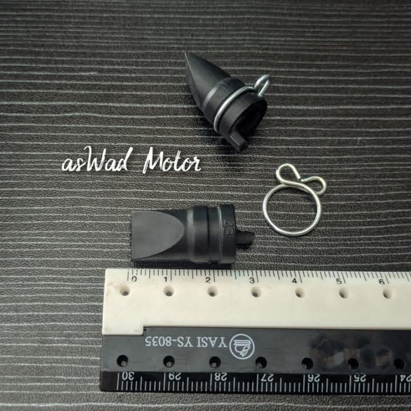 Selang Tube Drain CVT+klip Original Scoopy Beat Vario Universal / Selang Buntu / Selang Pembuangan H