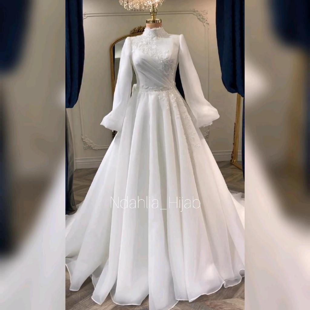 GAUN PENGANTIN TURKI FULL SET PREMIUM