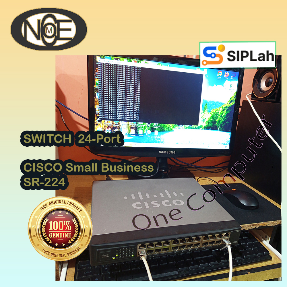 Switch SR224 24Port Cisco Small Business LINKSYS 24 port