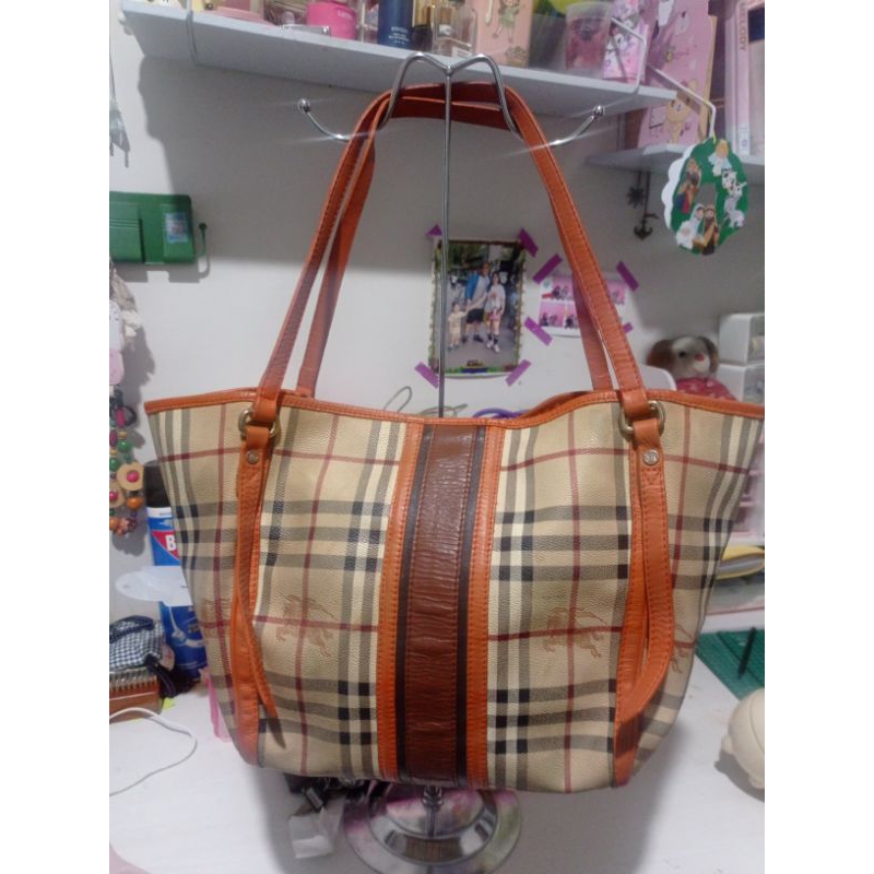 preloved burberry tote bag authentic