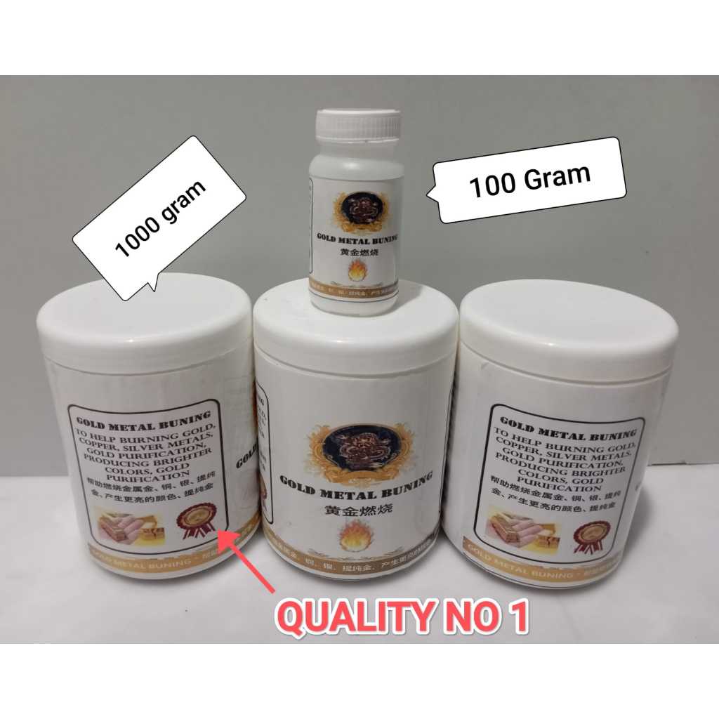 powder PELEBUR LOGAM UNTUK ETSA KUNINGAN, ALMUNIUM, TEMBAGA top 1 quality pemurnian emas
