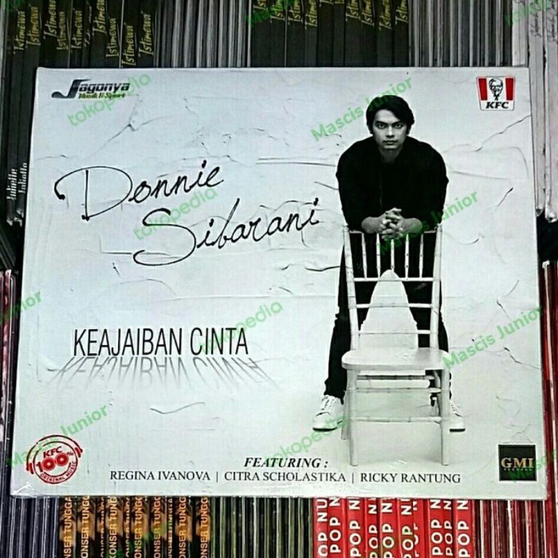 CD Donnie Sibarani . Keajaiban Cinta . ex. Ada Band Citra Scholastika RICKY RANTUNG REGINA IVANOVA