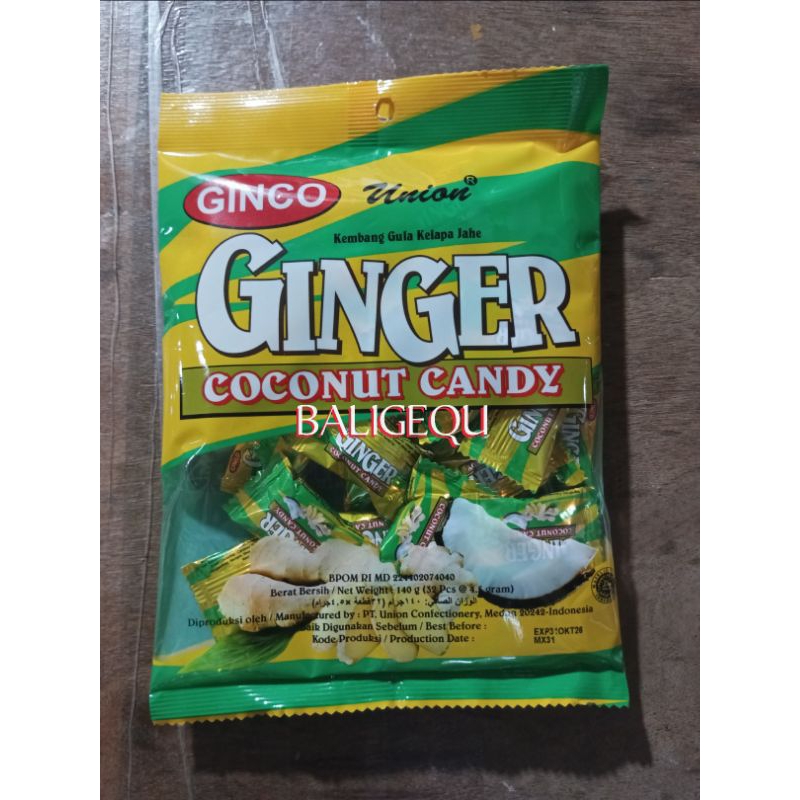 

Permen Kelapa Jahe Union / Ginger Coconut Candy