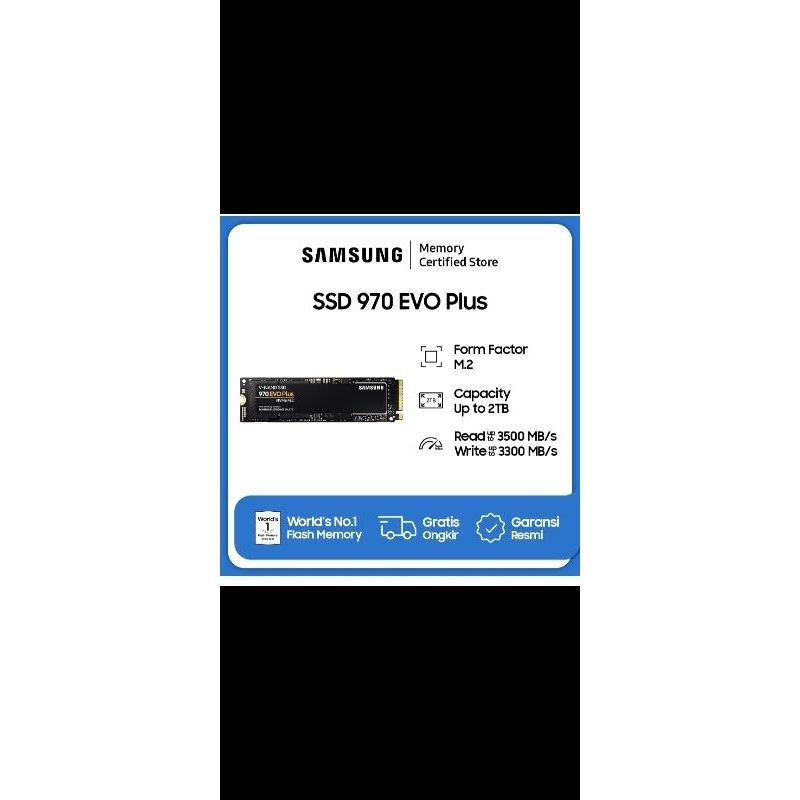 Samsung SSD 970 Evo Plus
