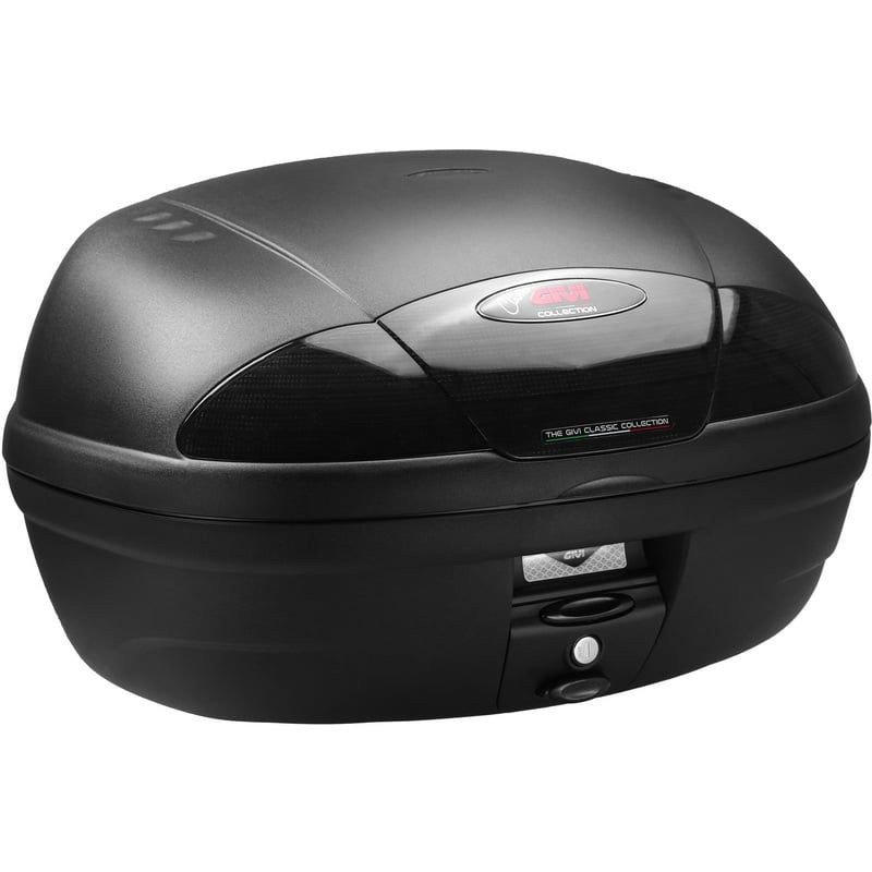 Box motor GIVI E450N Black E45 Simply 45 liter Original muat 2 helm fullface
