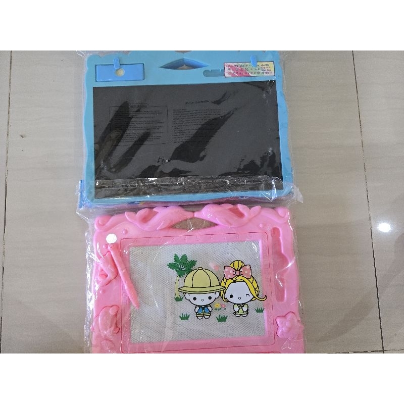 

white board black board writing board papan tulis mini kecil anak bolak balik