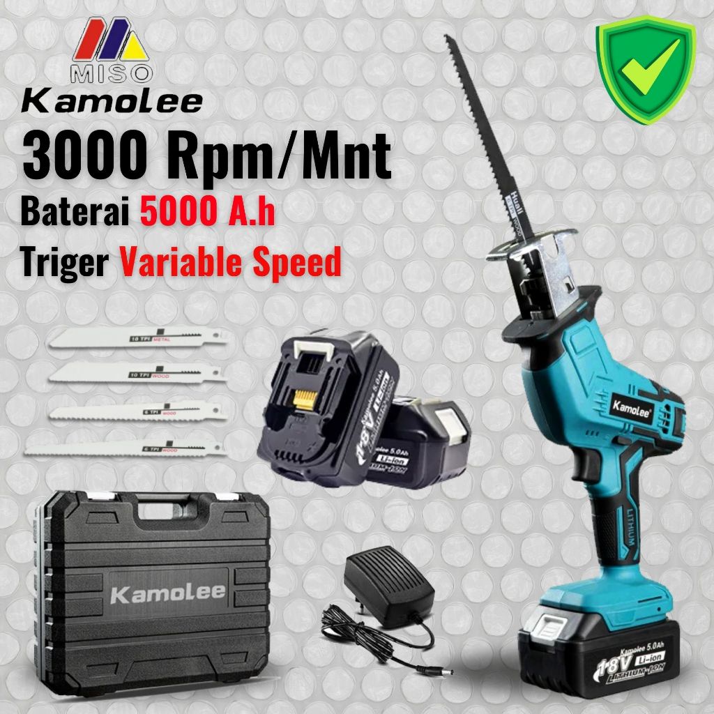 Mesin Gergaji Jigsaw Baterai | Reciprocating Saw Cordless | Gergaji Jigsaw Baterai | Cordless Jigsaw