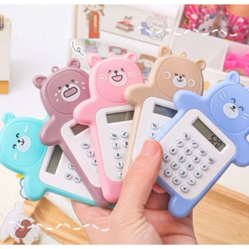 

COD kalkulator beruang lucu