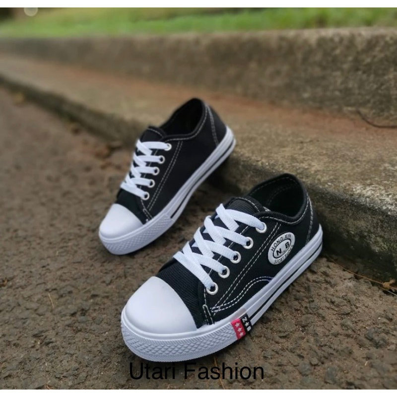 Sepatu Sekolah Anak Laki Laki Sepatu Anak Sekolah NB Tinggi Sepatu Sekolah Anak SD SMP