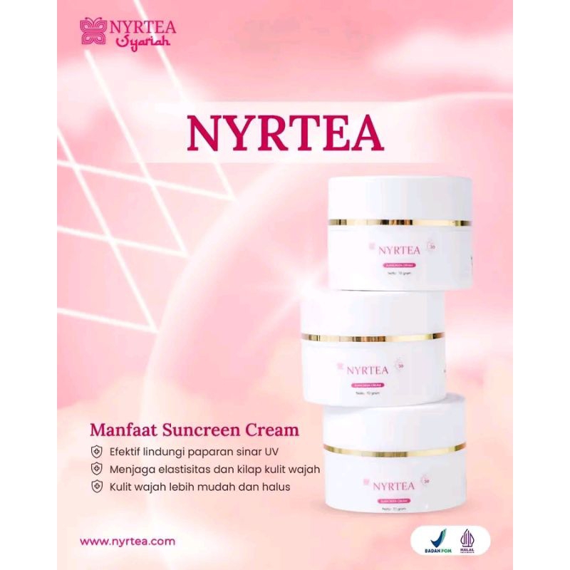 sunscreen cream nyrtea