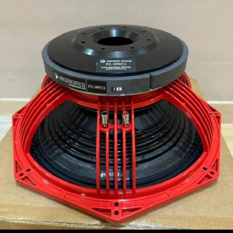 Speaker komponen PD 1890 18Inch daun carbon coil 5in subwoofer