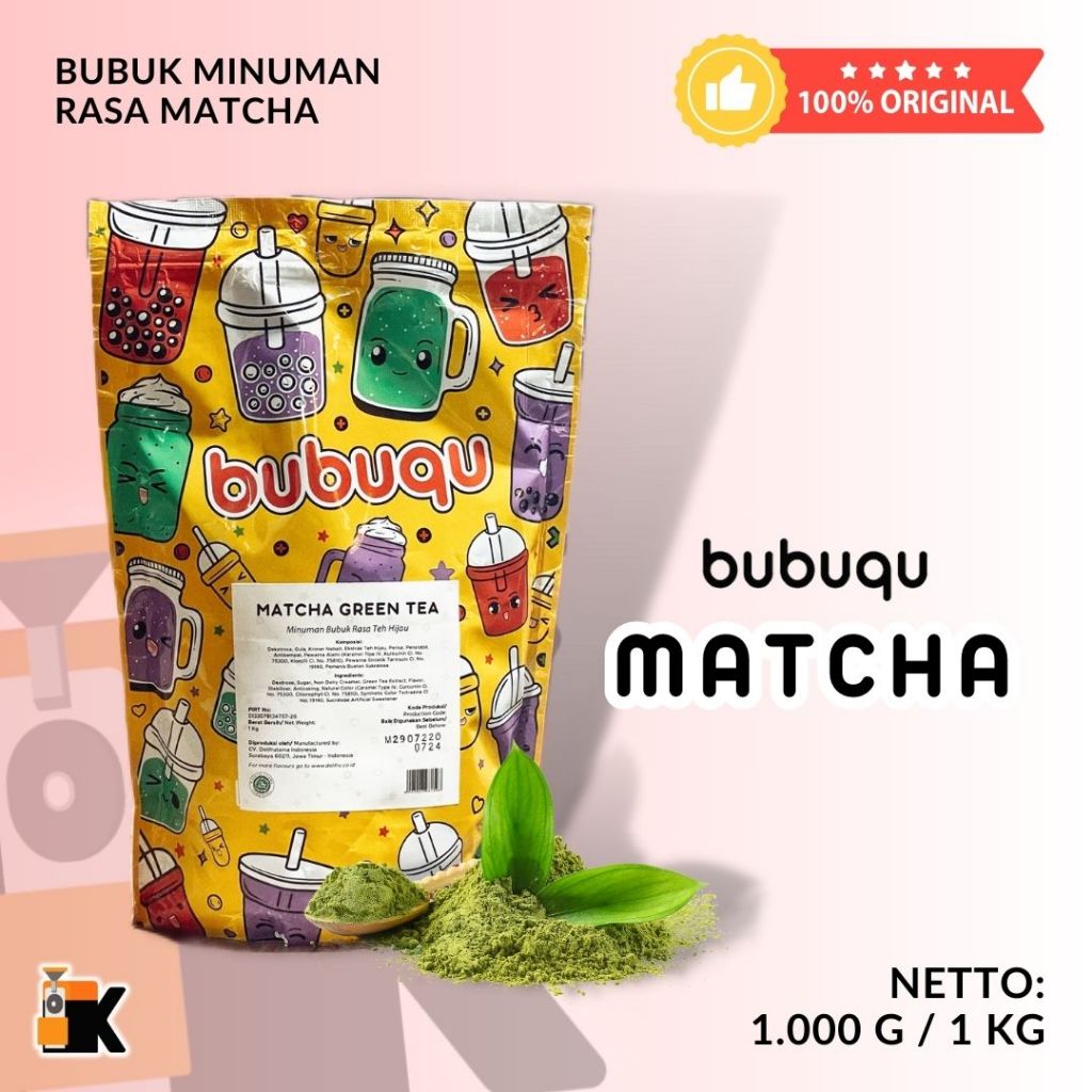 

Kieta Roastery - 1 Pack Bubuqu Powder Matcha Green Tea Latte