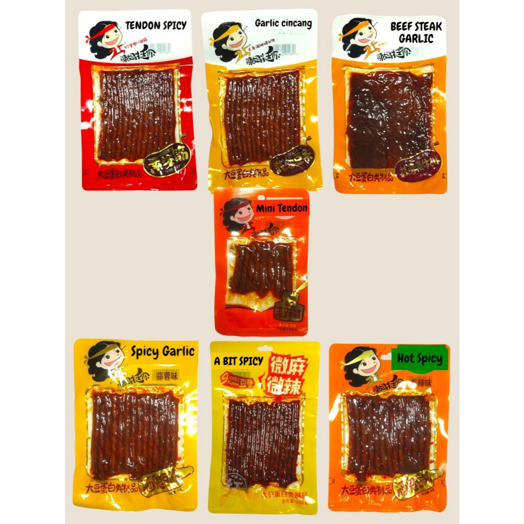 

Camilan Snack Pedas Vegetarian Tendon Snack Viral