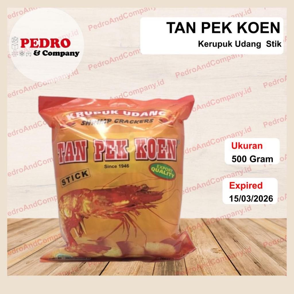 

Tan pek koew krupuk udang STICK 500 gram - shrimp crackers