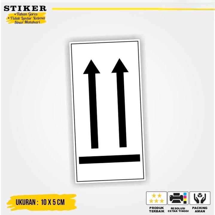 

Stiker Label Simbol K3 Penanda Tutup Wadah