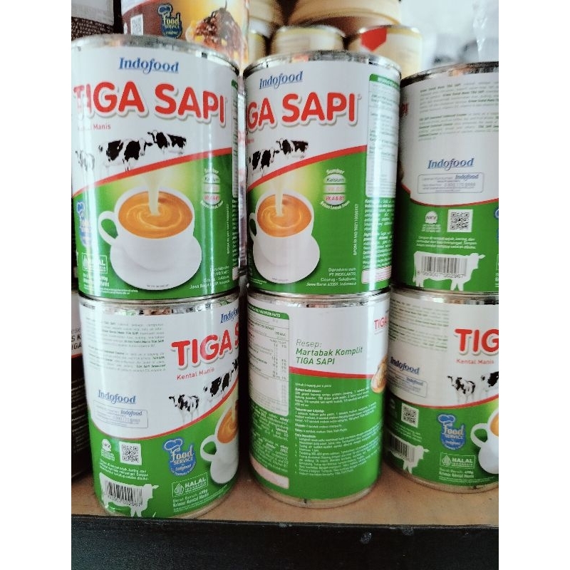 

Susu kental manis tiga sapi putih