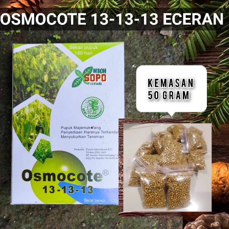 Pupuk Bonsai, Pupuk Dekastar Osmocote ECER REPACK 50 gram