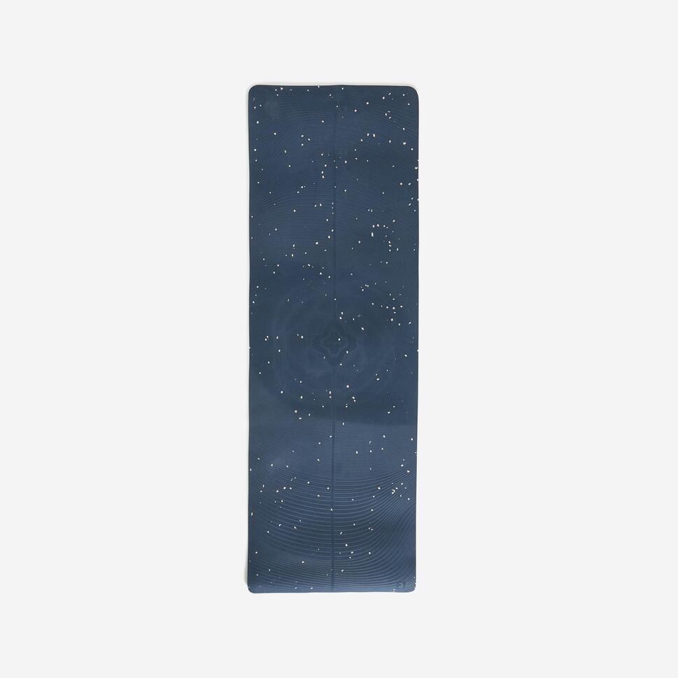 Decathlon Kimjaly Matras Yoga Ringan 185 X 61 Cm X 5 Mm - Biru Dongker - 8785799