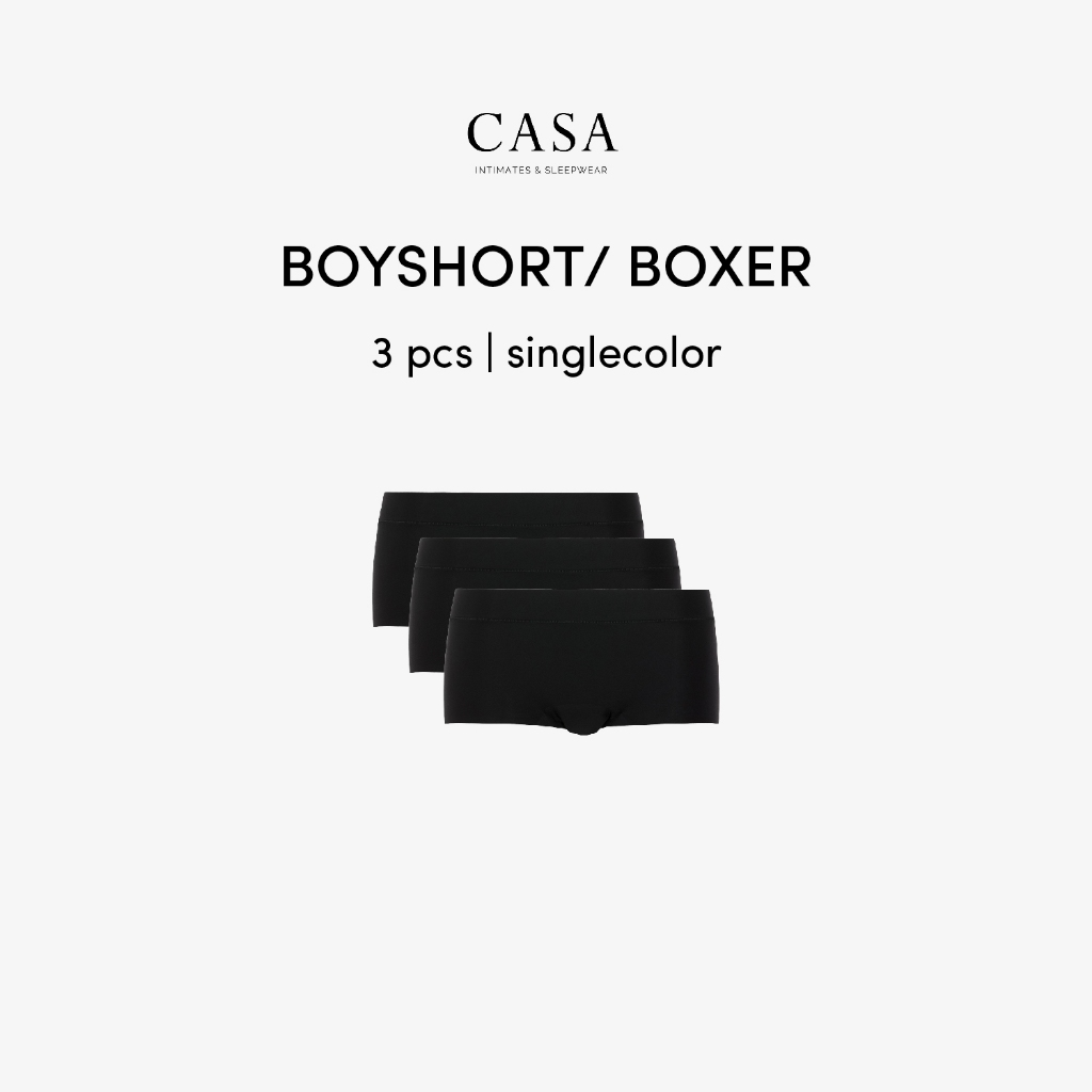 Chantelle Softstretch Seamless Multipacks Boyshort / Boxer 3 pcs (SINGLE COLOR)
