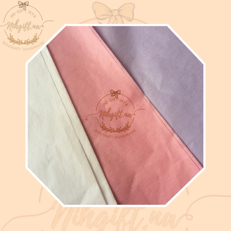 

Kertas Tisu // kertas pelengkap Buket // kertas tipis