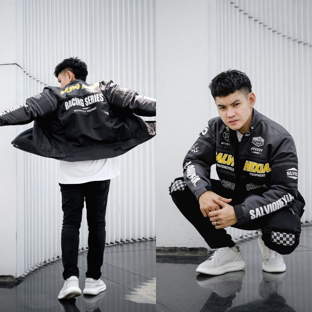 Jaket Racing Naskar Vintage Original Salvio Hexia