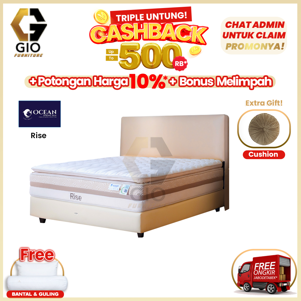 Kasur/Springbed Ocean Rise (Fullset)