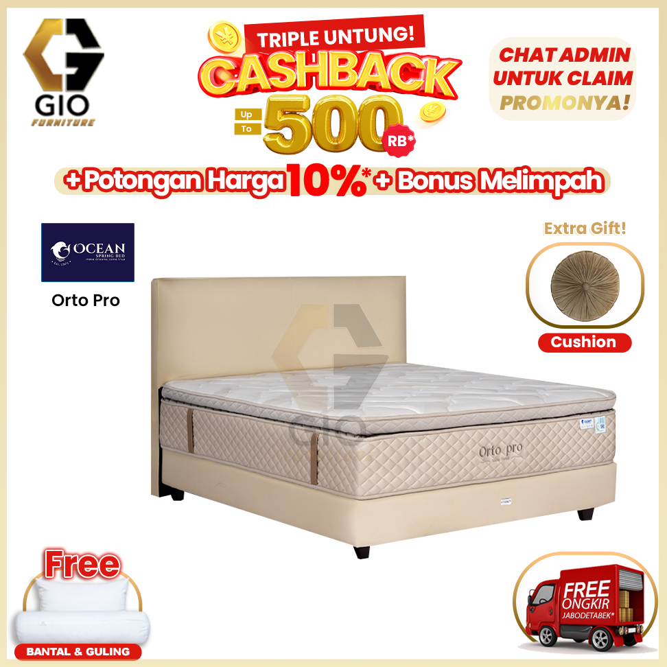 Kasur/Springbed Ocean Ortopro (Fullset)