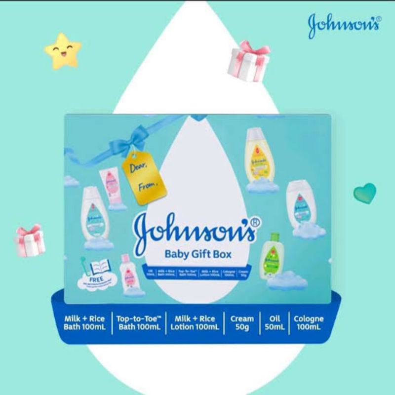 Johnson's baby gift set