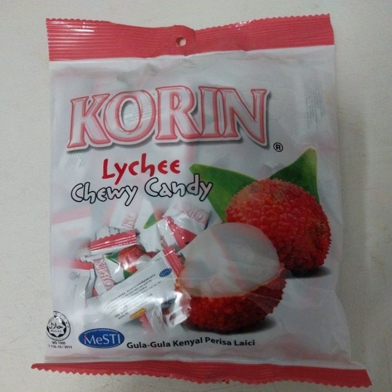 

Lychee Chewy Candy 150g. Permen Kunyah Rasa Leci