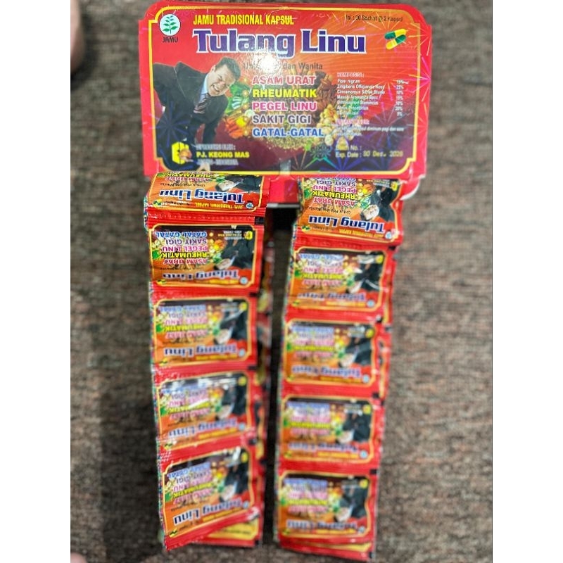 TULANG LINU ORIGINAL KAPSUL (ASAM URAT)