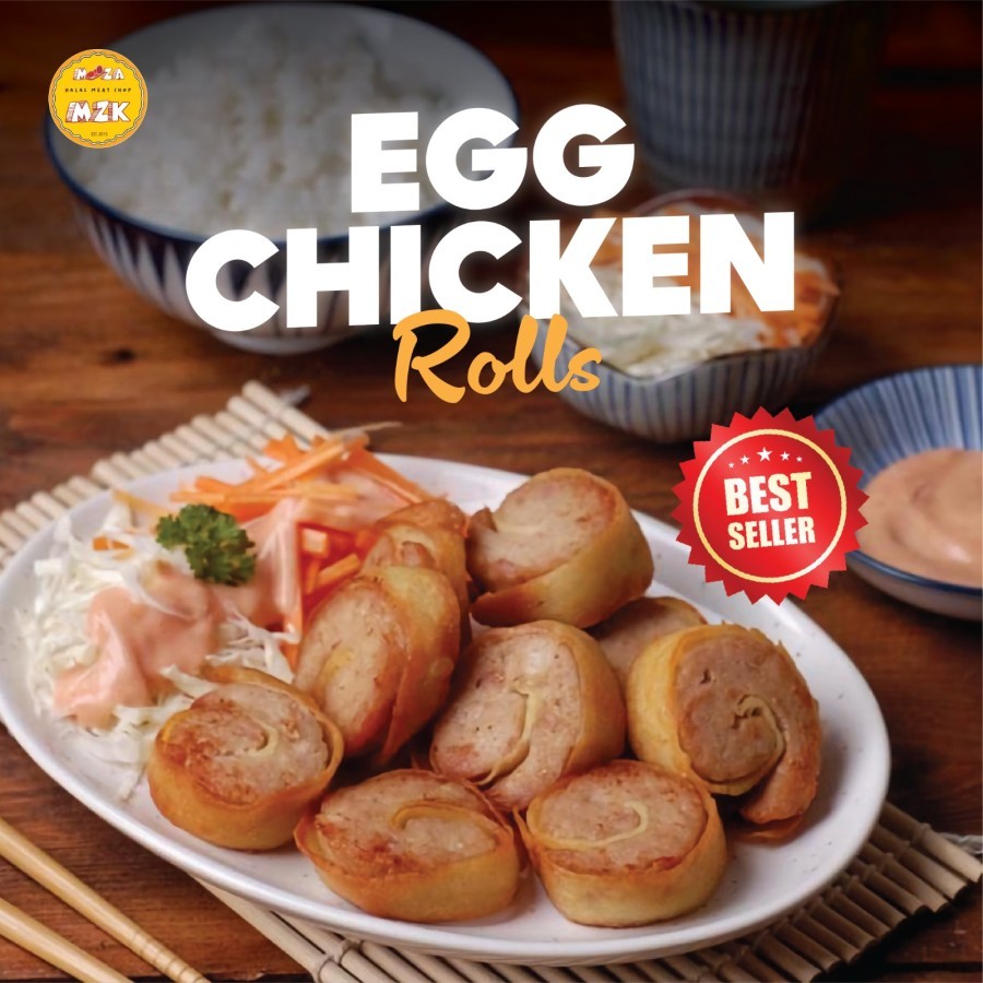 

Egg Chicken Rolls