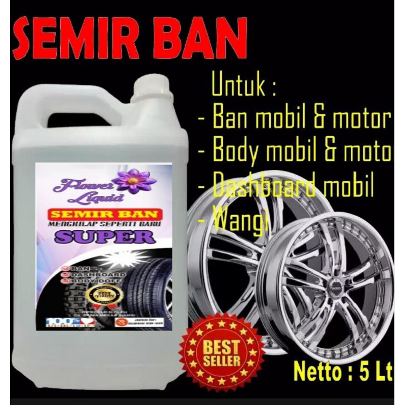 SEMIR BAN MOBIL DAN MOTOR 5 LITER