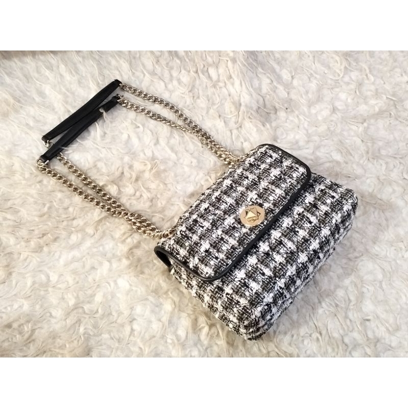 Kate Spade Natalia Tweed Medium Flap Original