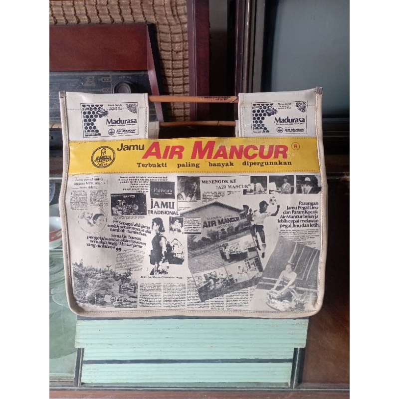 TAS AIR MANCUR/TAS IKLAN/ENAMEL IKLAN/TAS ANTIK/TAS JADUL/IKLAN JADUL/IKLAN AIR MANCUR/NEON BOX JAMU