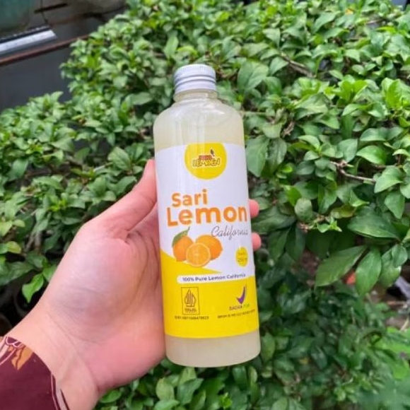 

Sari Lemon 250ml Asli Air Lemon Murni 100% Original Sehat