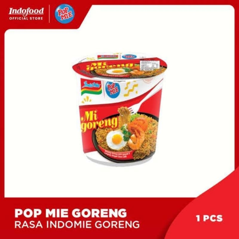 

Indomie Pop Mie Rasa Mie Goreng