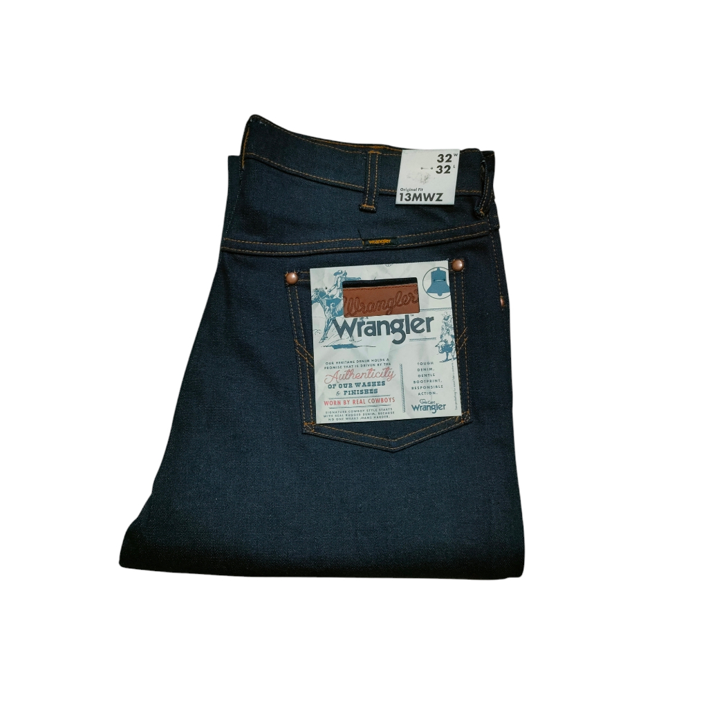 Wrangler Original fit Biru Garment Pria Original 13MWZIM7BC01P23