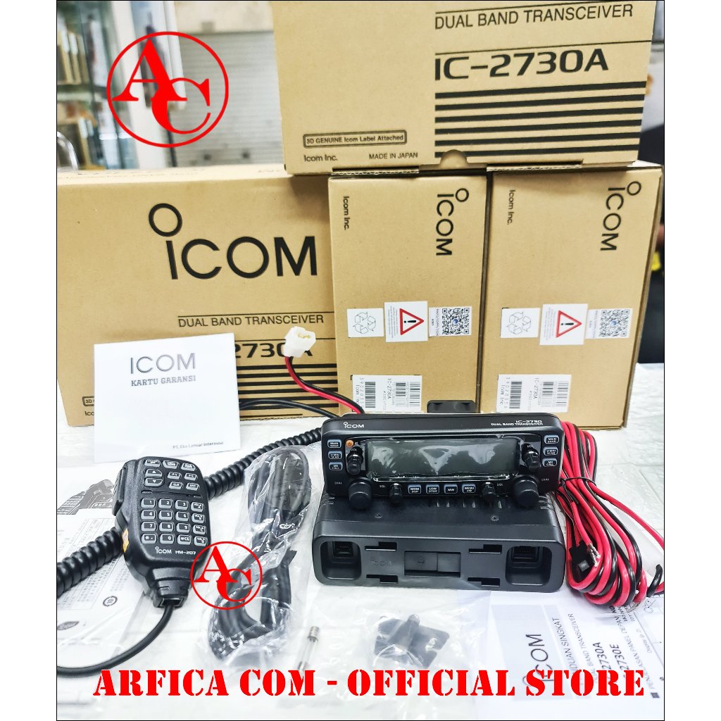 Icom IC 2730A Radio Rig DualBand Icom Rig 2730A Original Garansi Resmi