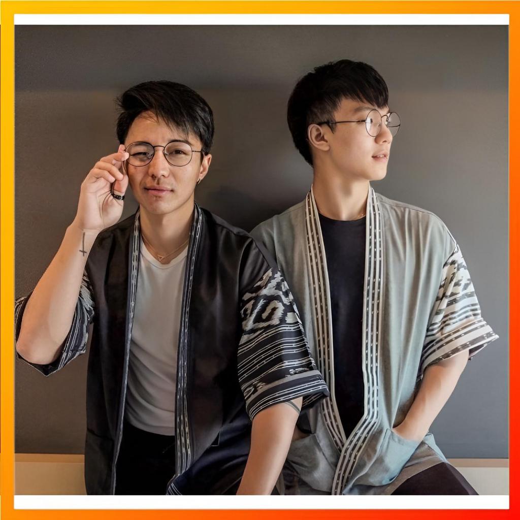 KIMONO TENUN PRIA ETHNIC TERBARU - TENUN ASLI - TENUN CARDIGAN KIMONO PRIA