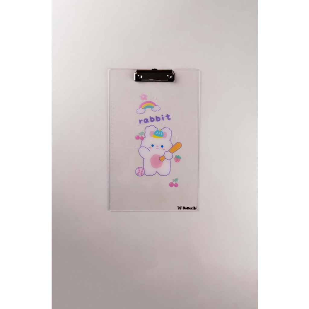 

Butterfly Clipboard Fancy F4 - Panda / Unicorn / Rabbit / Hi