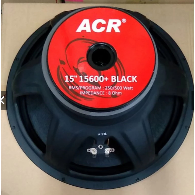 murah speaker 15 in 15inch acr 15600 black 500watt subwoofer