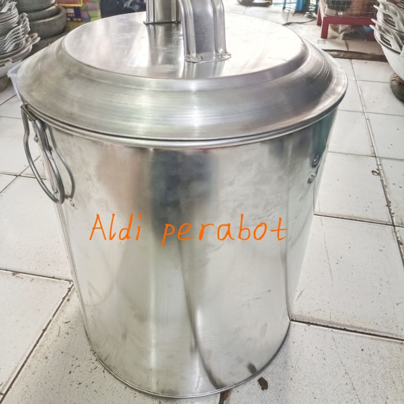 panci bubur Aluminium 30x40/panci soto/panci