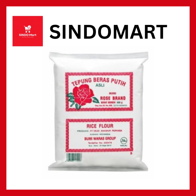 

Tepung Beras Rose Brand 500g